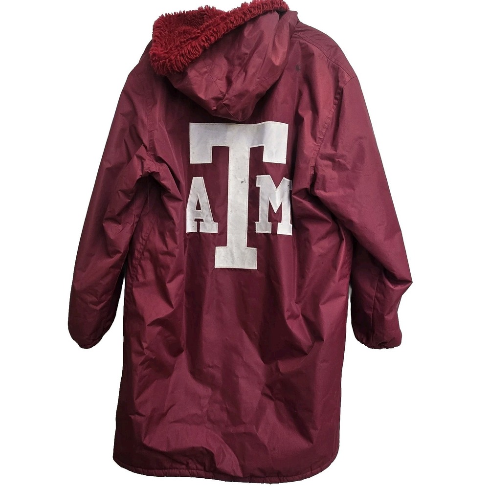 TEXAS A&M Tru West Unisex Medium Fleece Lined Trench Coat‎ Outdoors College